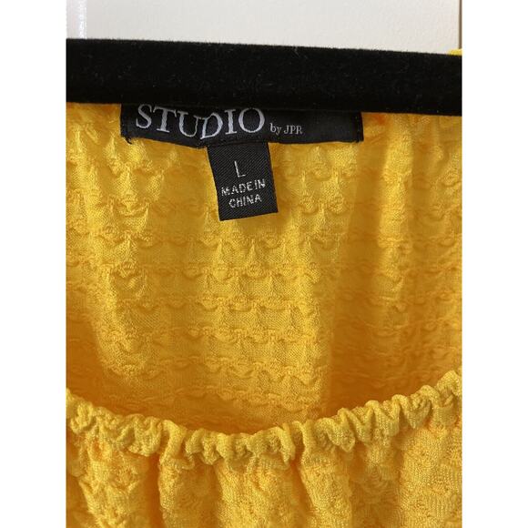 Studio by JPR Knit Peasant Top Size L - Picture 2 of 5